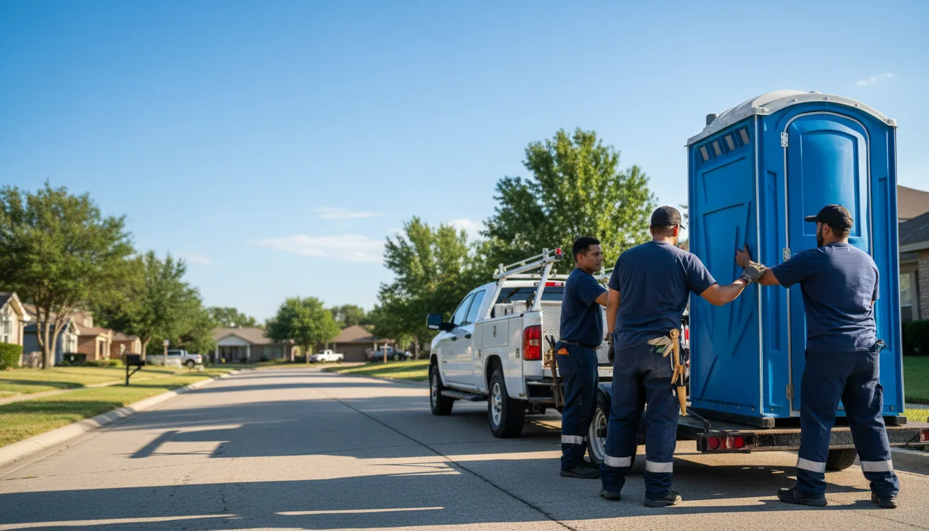 Portable Toilet Rental in Bangor, PA near me